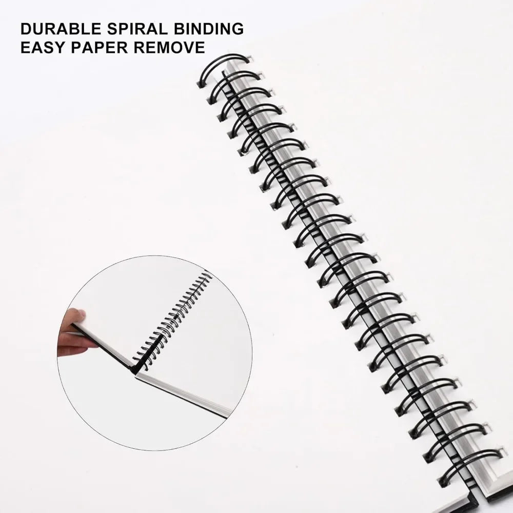 Hign-concerned Spiral Sketchbook 80 Sheets Acid Free Paper