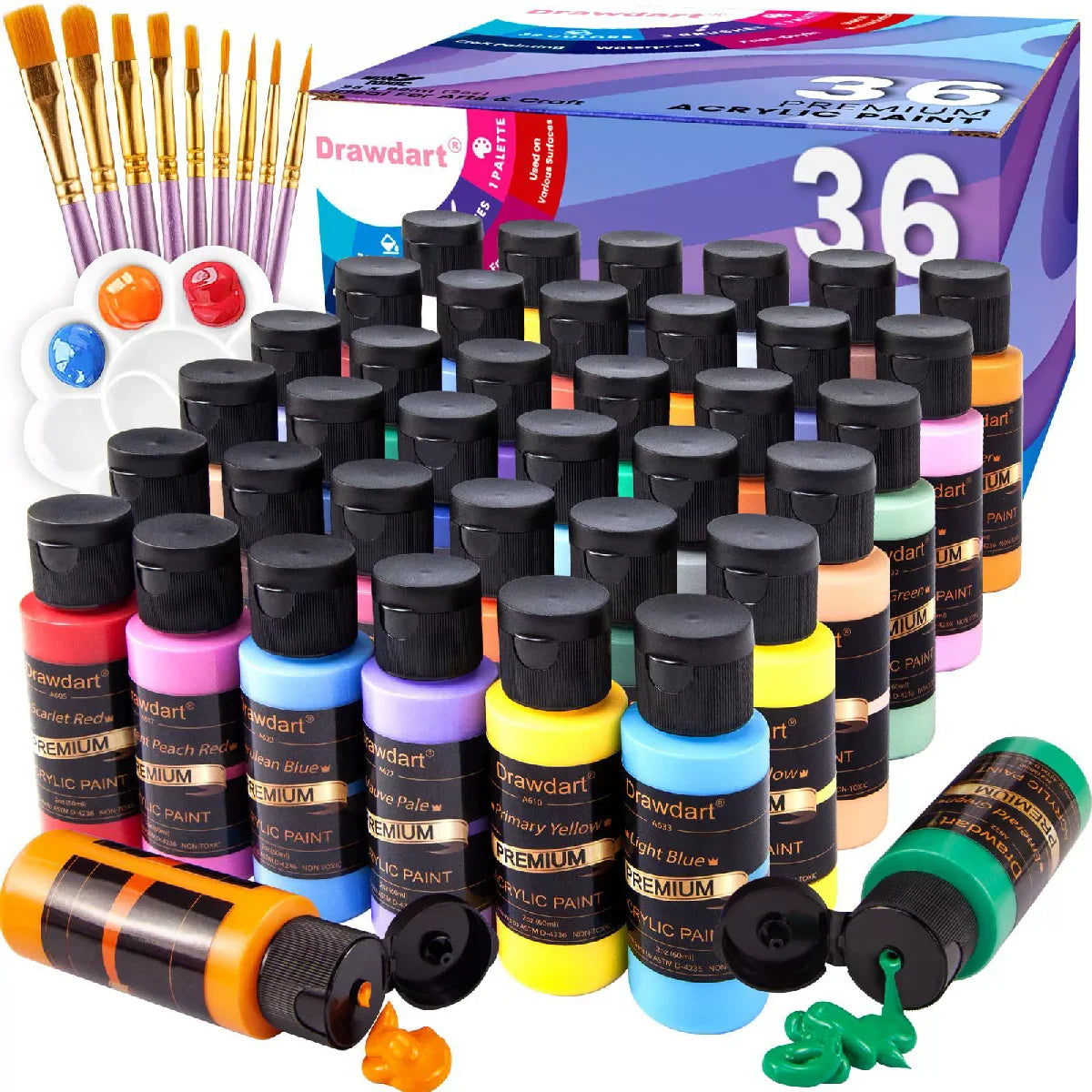 Acrylic Paint Set For Students Creative DIY Graffiti Art