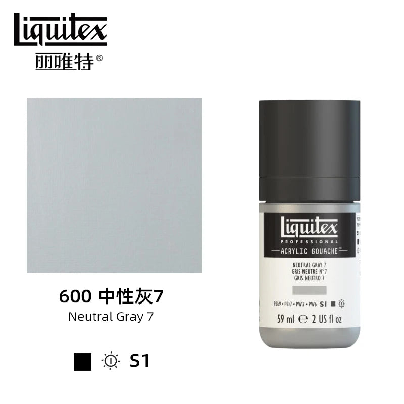 High Pigment Acrylic Gouache Paint Single Bottle Artist