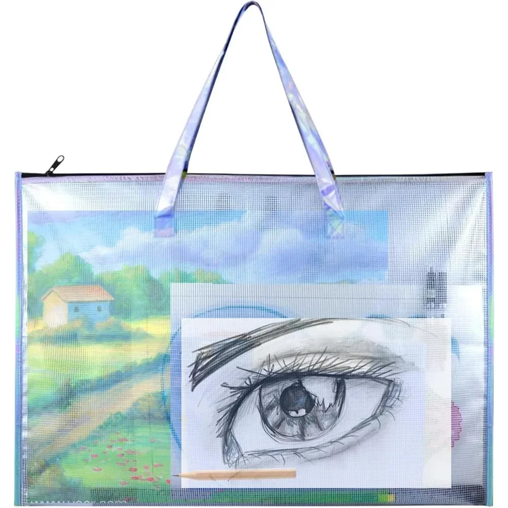 HignConcerned Nylon Tote Bag For Poster Storage Case