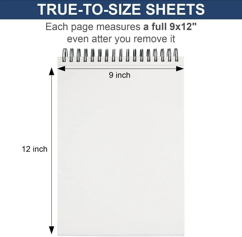 Hign Concerned Hardcover Sketchbook 100 Sheets Spiral Bound