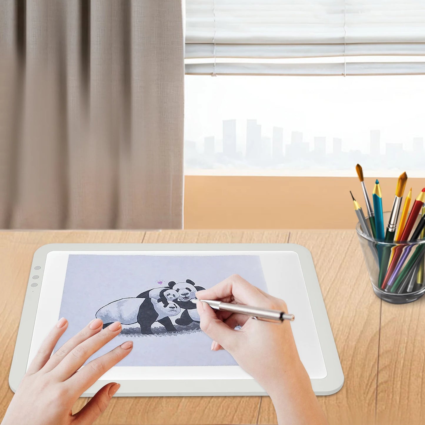 Rechargeable LED Tracing Light Pad For Artists And Crafters