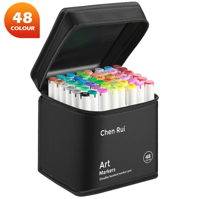 Professional Dual Tip Alcohol Art Markers For Artists