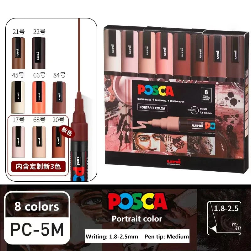 Japan Uni Posca Marker Limited Set For Graffiti Art