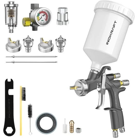Premium Air Spray Gun Kit For Car And Home Painting