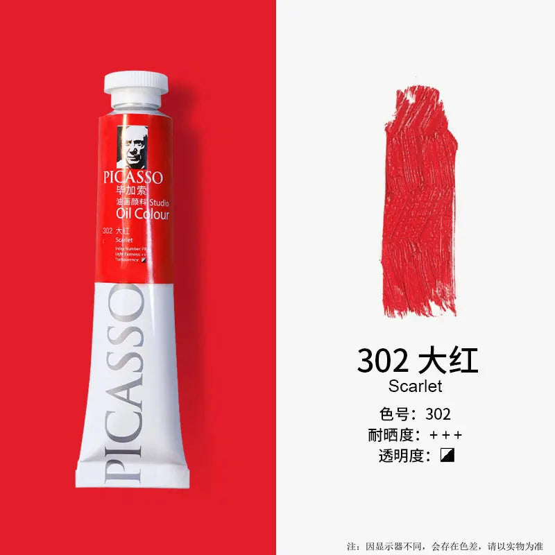 Phoenix Oil Paint High Saturation Faster Drying For Artists