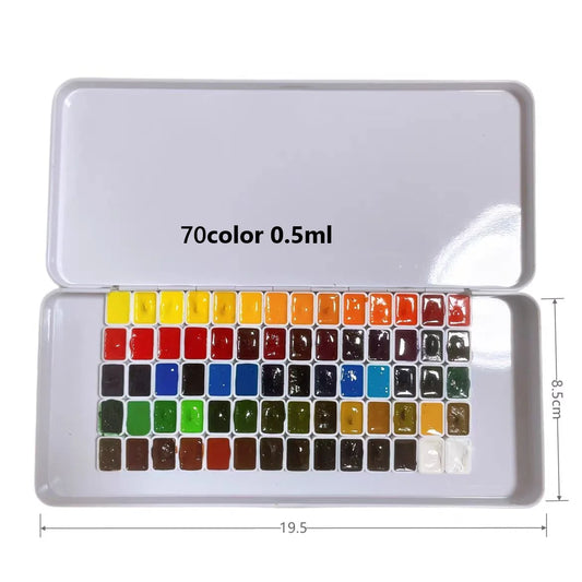 M.Graham Artist Paint Set 70 Pieces Professional Grade