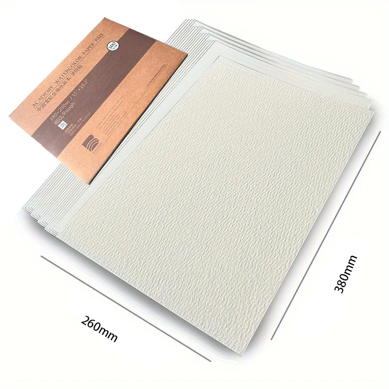 BaoHong Four Sided Sealing Watercolor Pad Outdoor Sketching