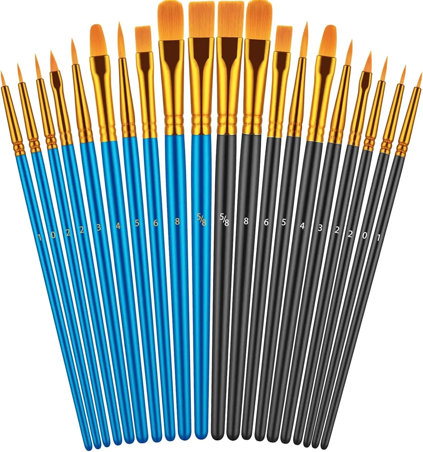 Professional Artist Paint Brush Set Oil Watercolor Acrylic