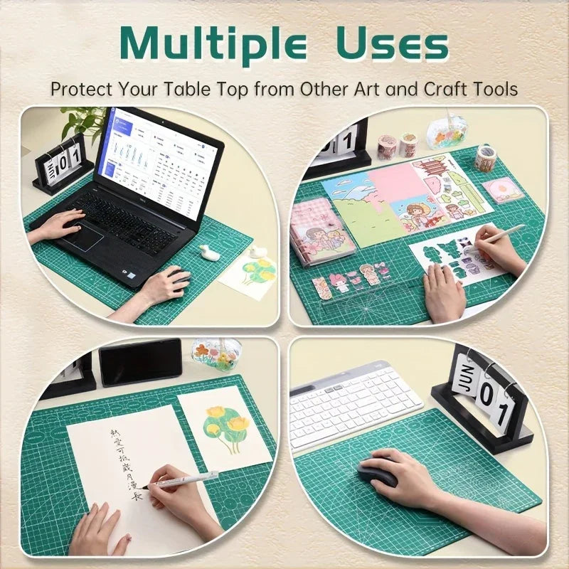 Self Healing Double Sided Cutting Mat For Crafting Projects