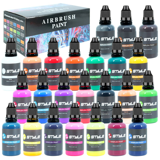 Airbrush Acrylic Paint Set For Artists And Beginners