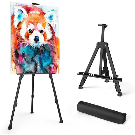 Hign-concerned Adjustable Aluminum Display Tripod Easel