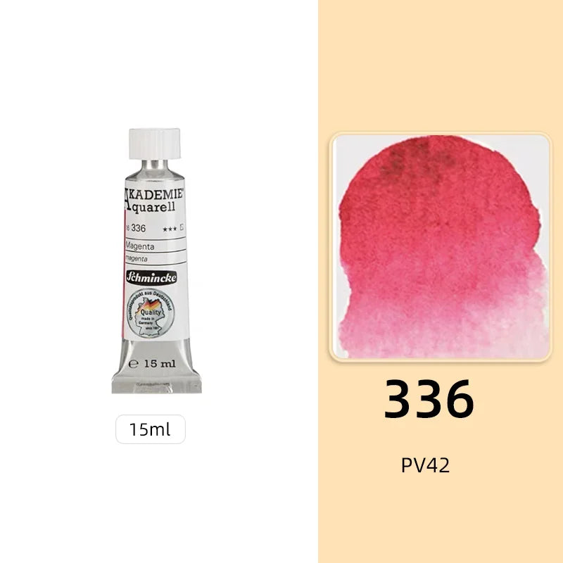 Schmincke KADEMIE Academy Grade Watercolor Paint 15ml Tubes