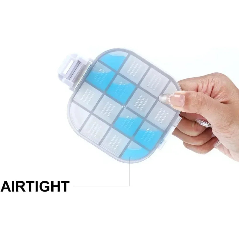 Hign-concerned Paint Save 16 Well Portable Airtight Palette