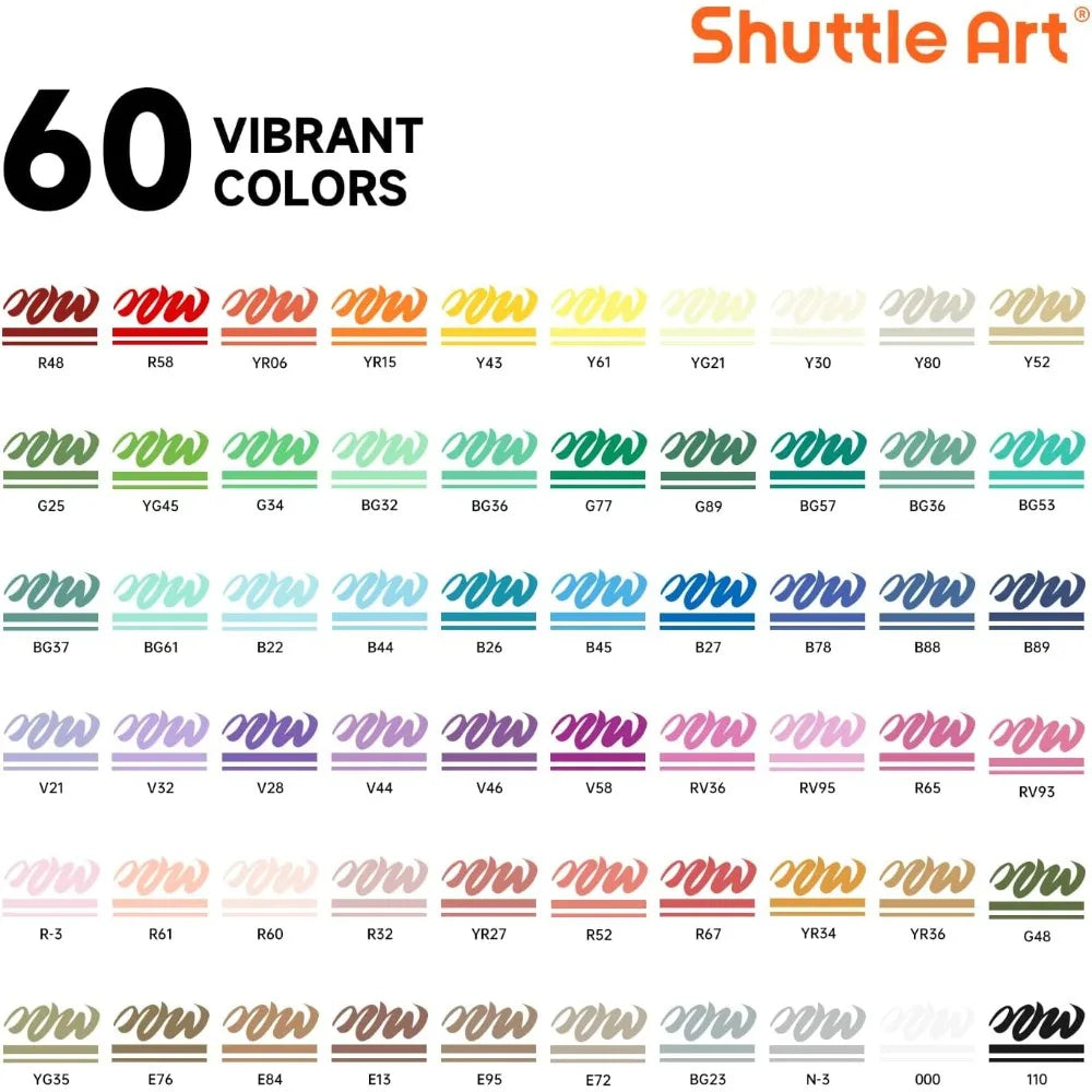 Automatic Ink Control Acrylic Brush Paint Markers Craft