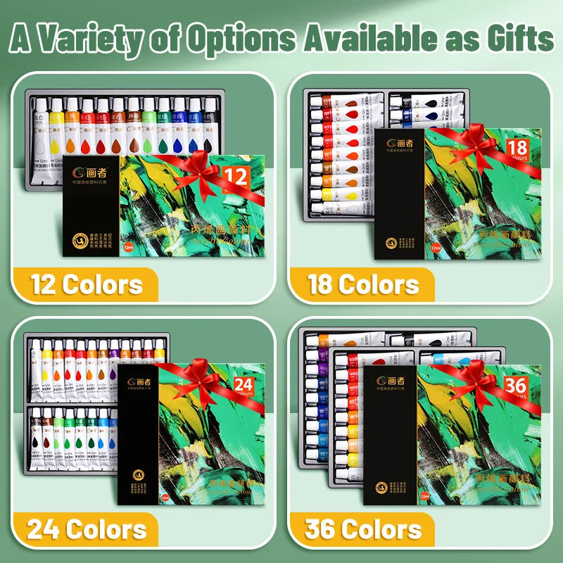 Other Vibrant Acrylic Paint Set For Paper Wood Canvas Rock