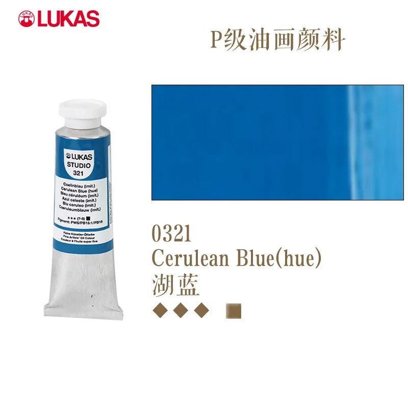 Lukas Professional Oil Painting Pigments Studio Quality