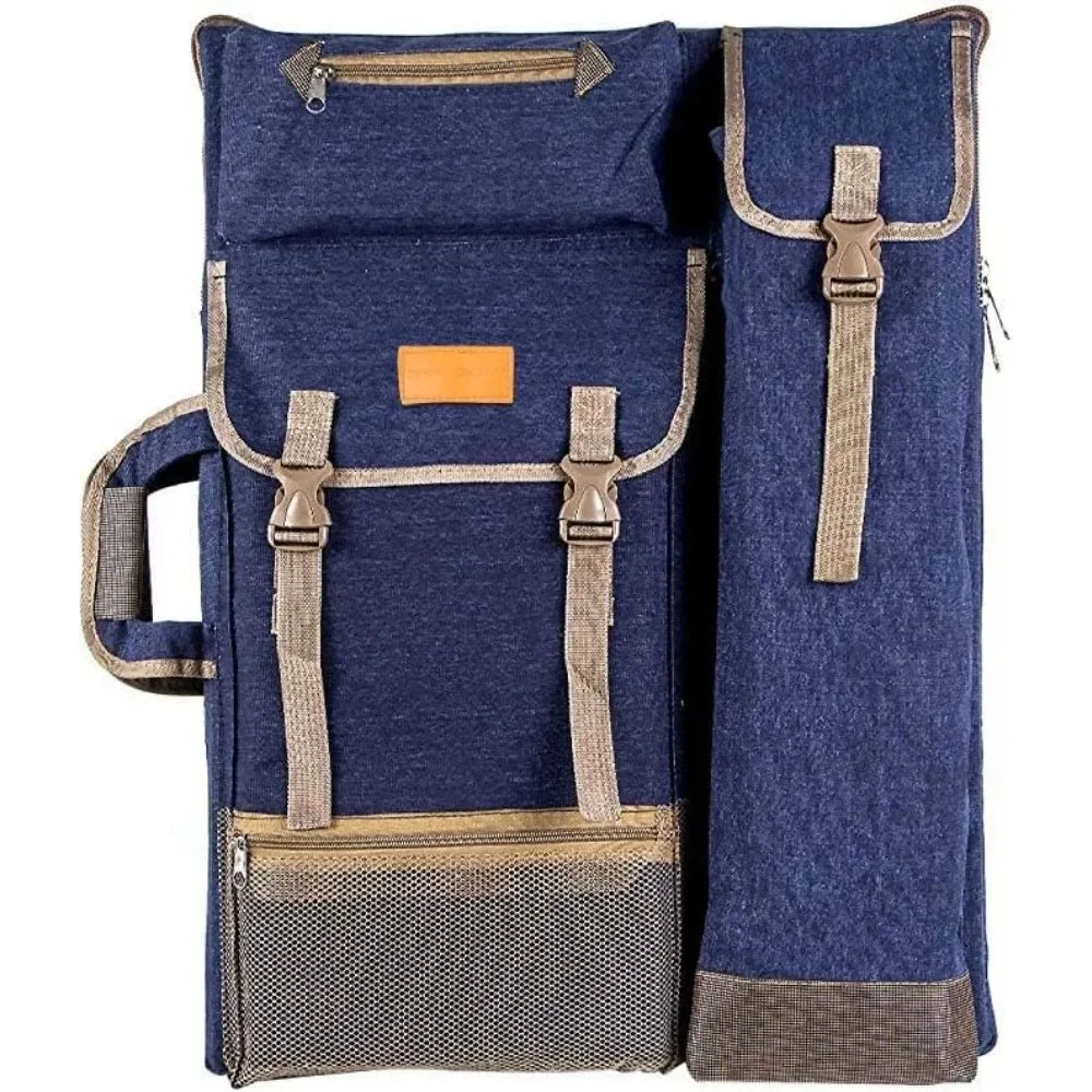 Hign Concerned Art Portfolio Case Canvas Backpack Bag