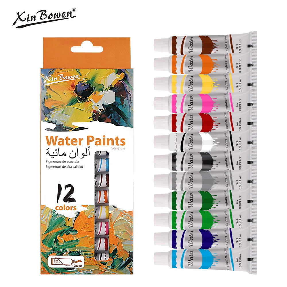 Choice Watercolor Pigment Set Student Graffiti 12 Colors