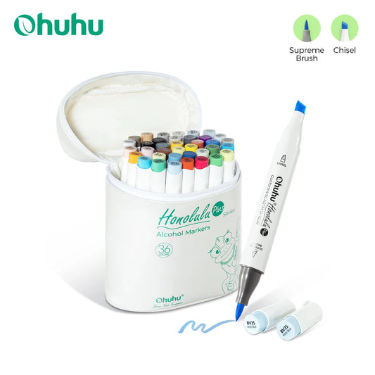 Ohuhu Honolulu Plus Refillable Dual Tip Art Markers