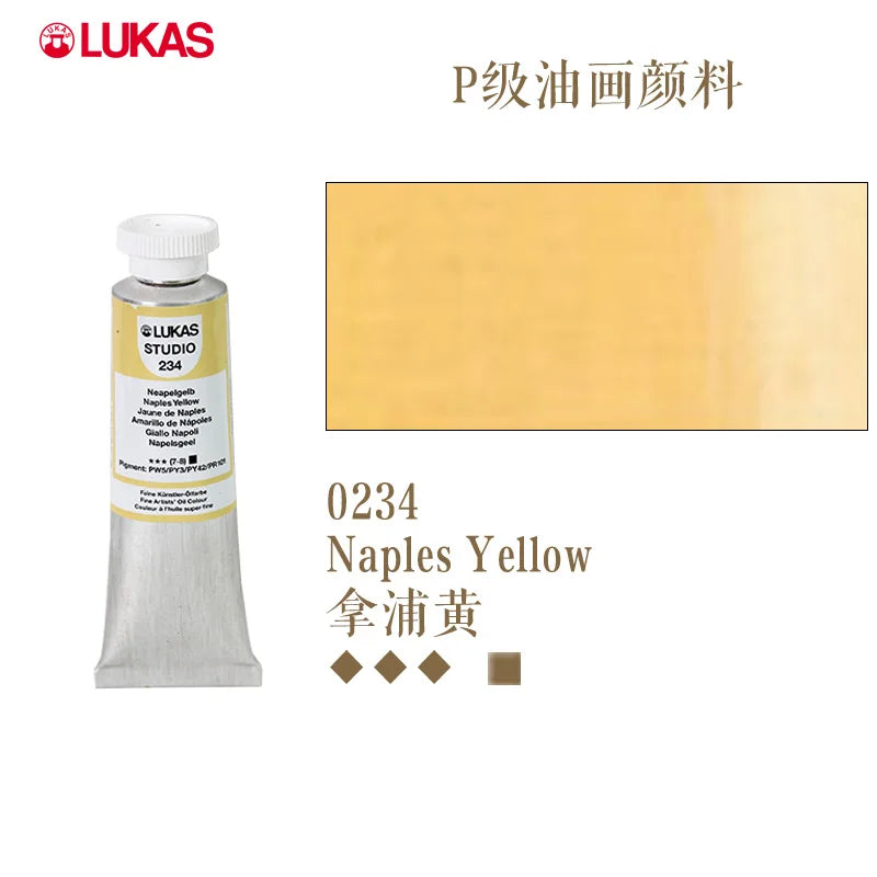Lukas Professional Oil Painting Pigments Studio Quality