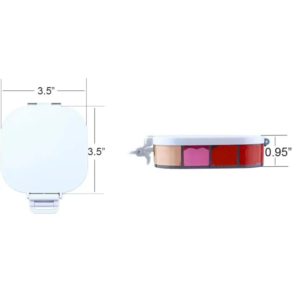 Hign-concerned Paint Save 16 Well Portable Airtight Palette