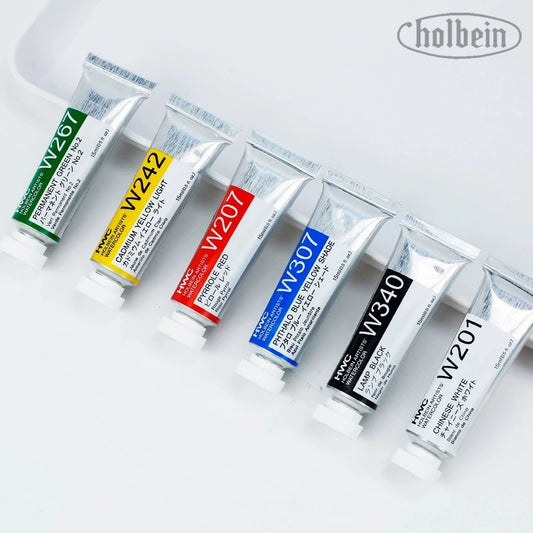 Holbein Transparent Watercolor Paint Artists Tubes Japan