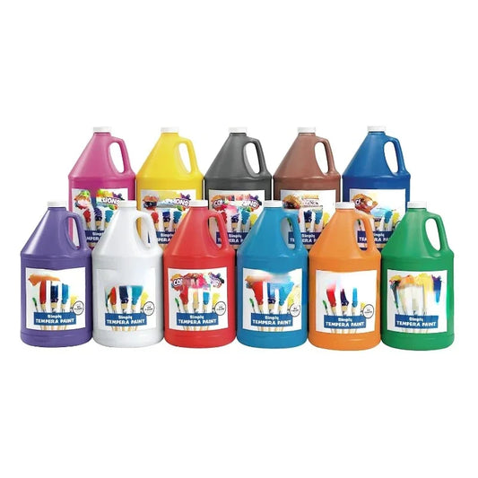 Hignconerned Simply Tempera Paint Matte Finish Classroom