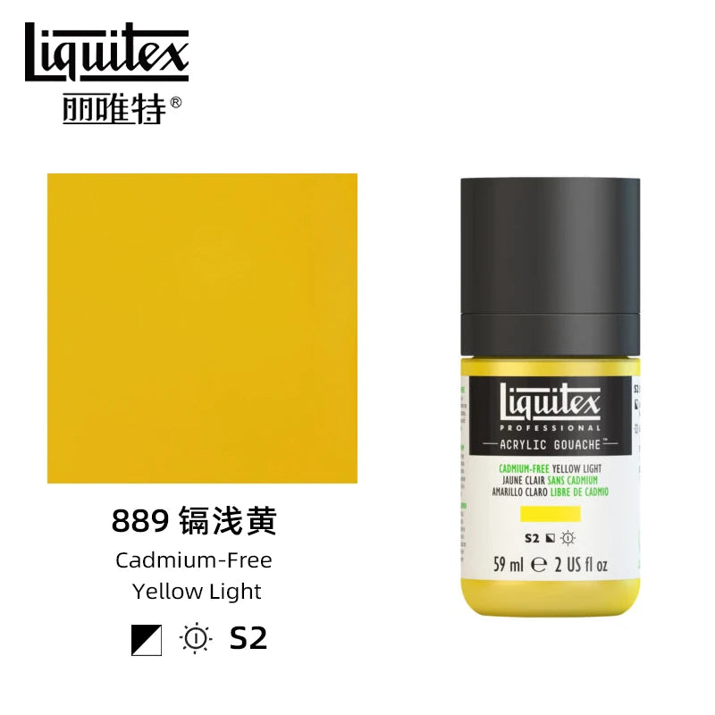 High Pigment Acrylic Gouache Paint Single Bottle Artist