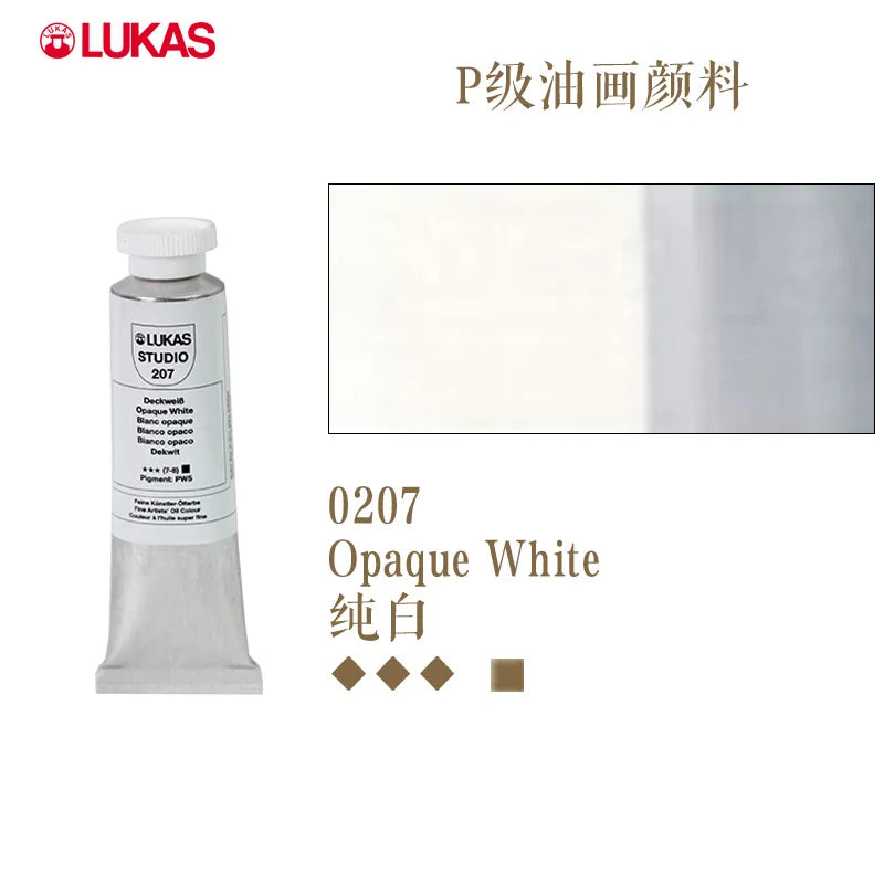 Lukas Professional Oil Painting Pigments Studio Quality