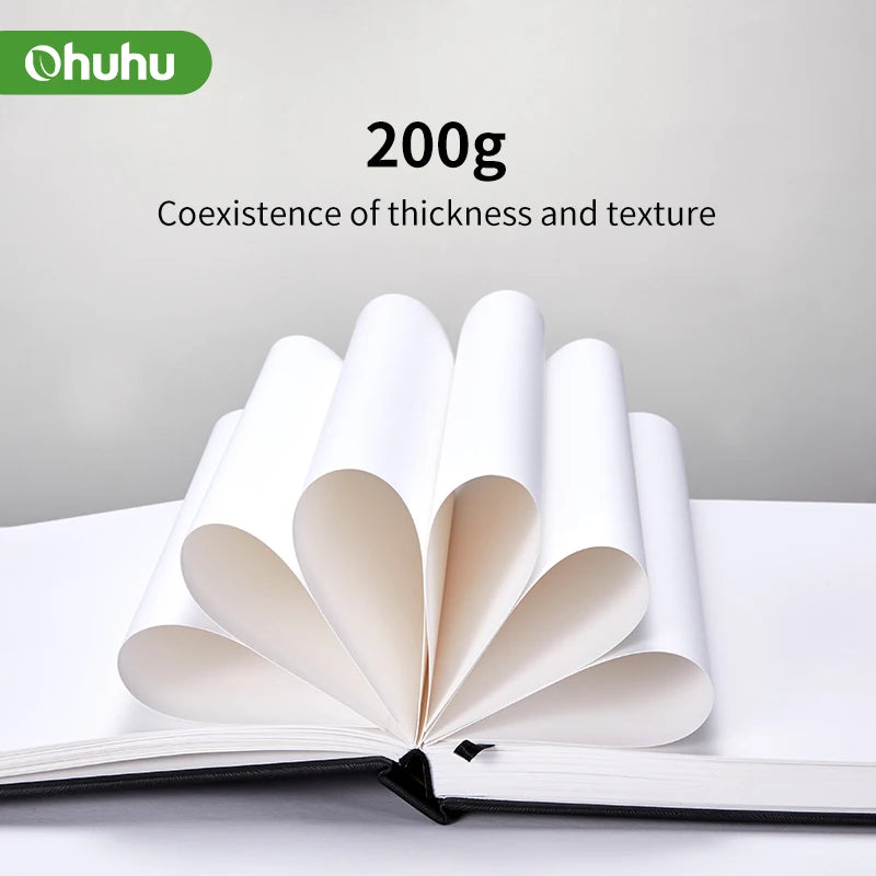 Ohuhu Marker Pads Sketchbook Hardcover Watercolor Notebook