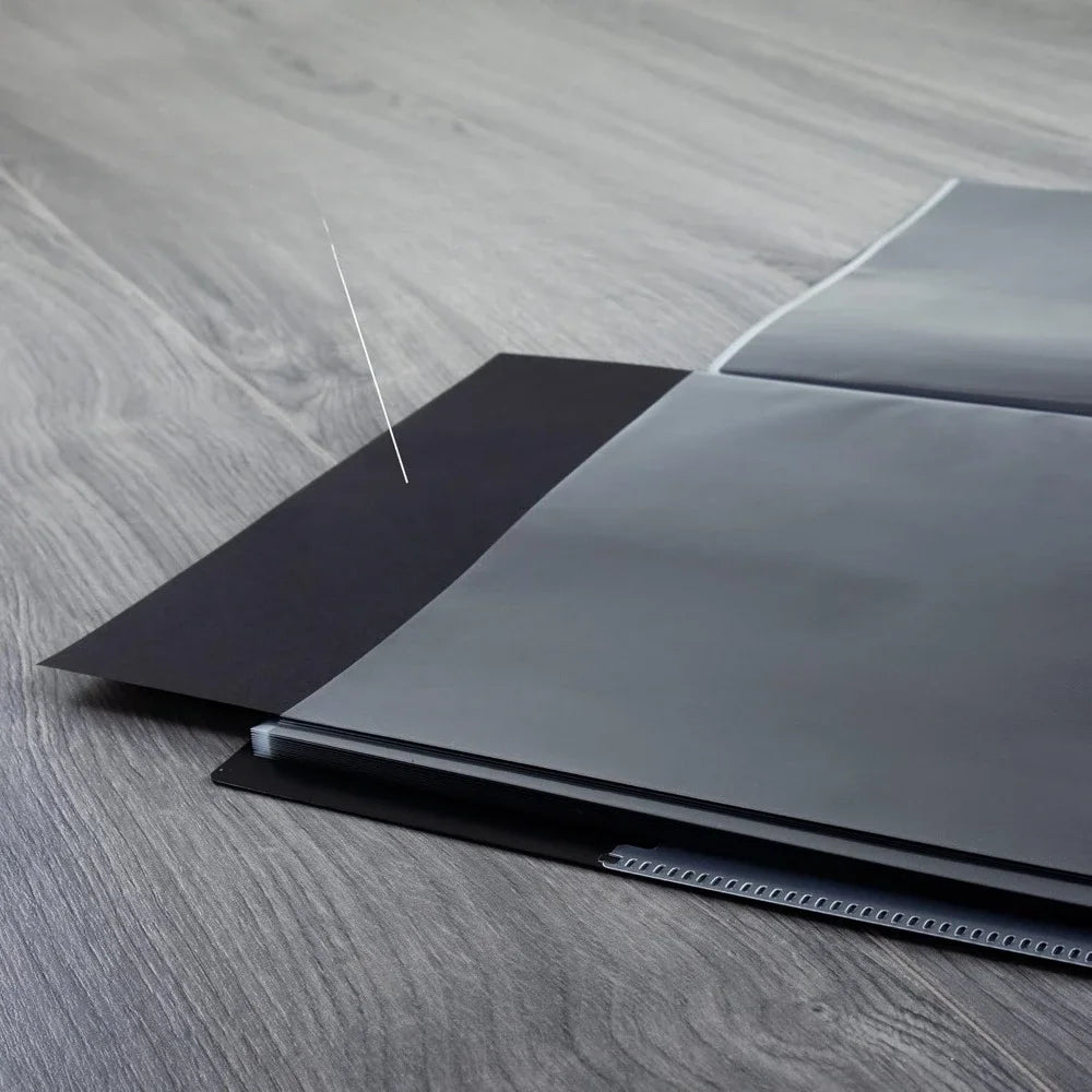 Hign-concerned Art Portfolio Binder With Plastic Sleeve