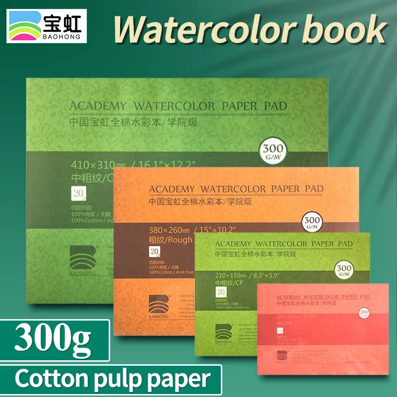 OtherChoice 100 Percent Cotton Watercolor Paper Sealing Pad