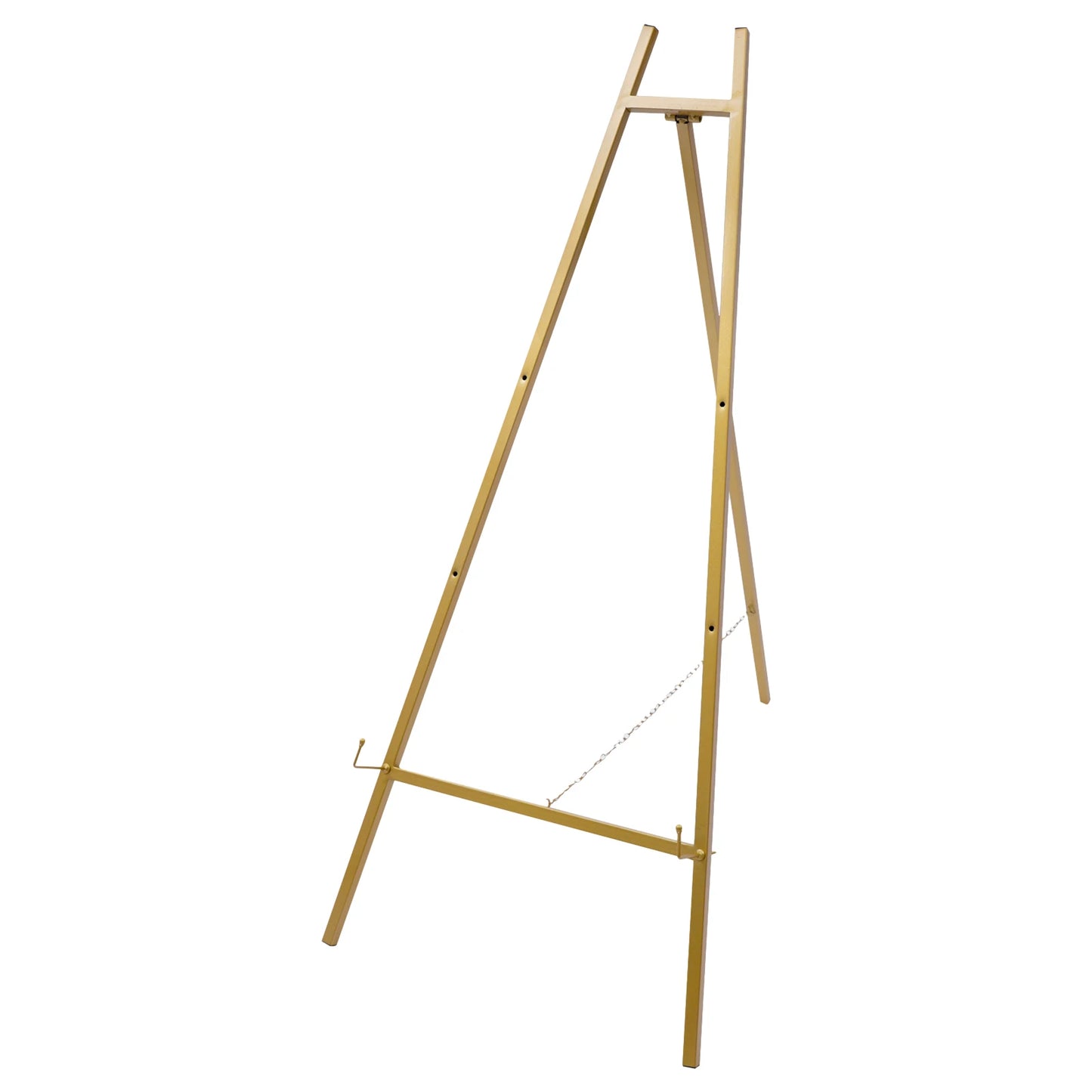 Portable Steel Pipe Floor Easel Stand For Weddings Display