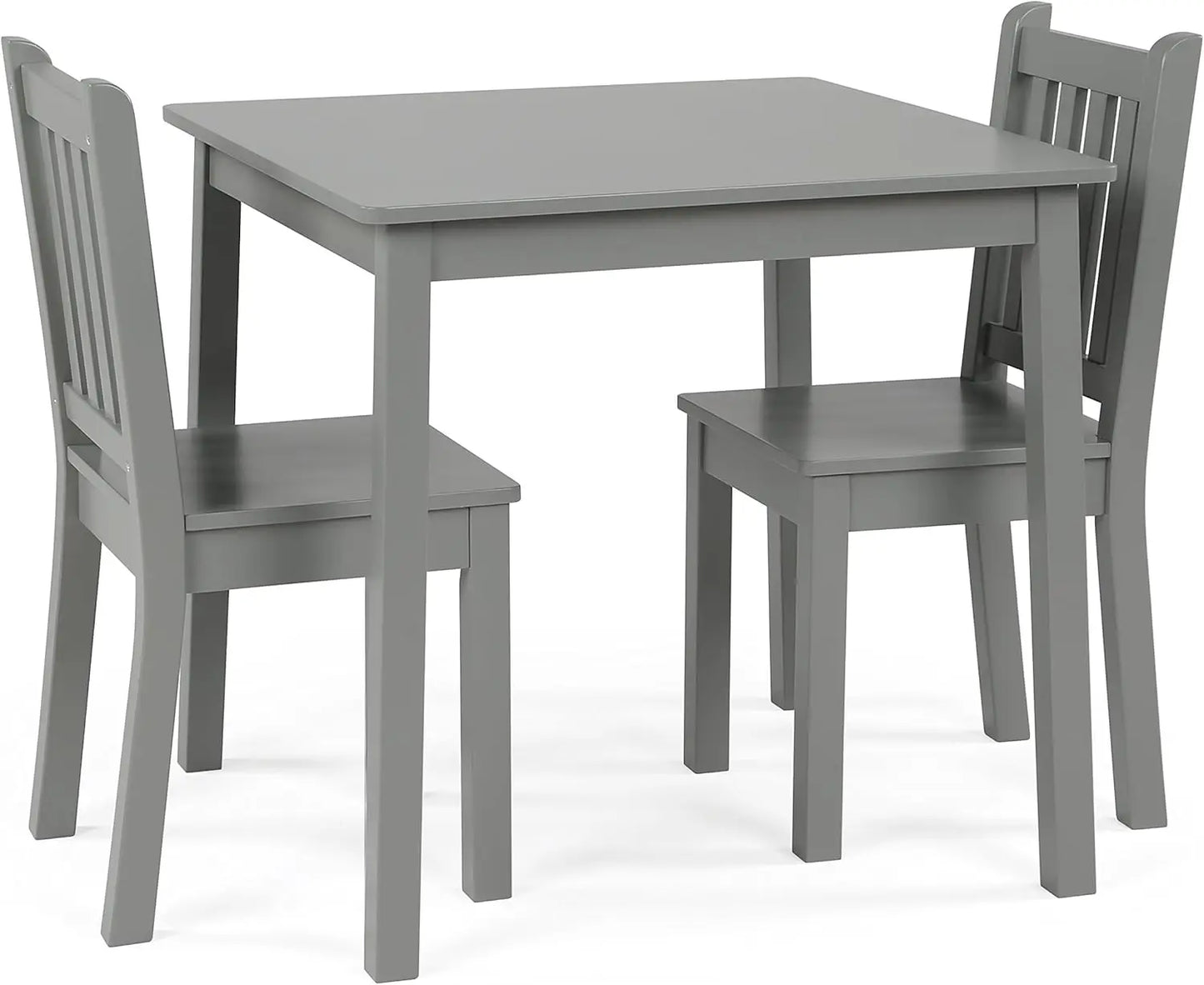 Kids Wooden Table And Chairs Set For Arts And Snacks