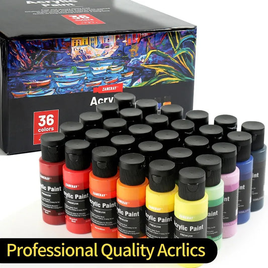 Acrylic Pigment Set For Student And Professional Artworks
