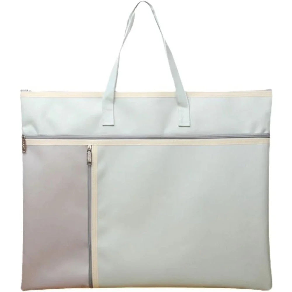 Artist Portfolio Bag With Zipper Handle Large Capacity