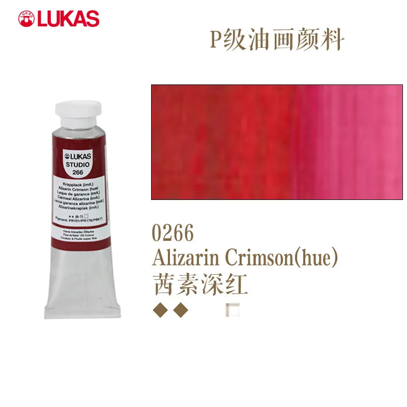 Lukas Professional Oil Painting Pigments Studio Quality