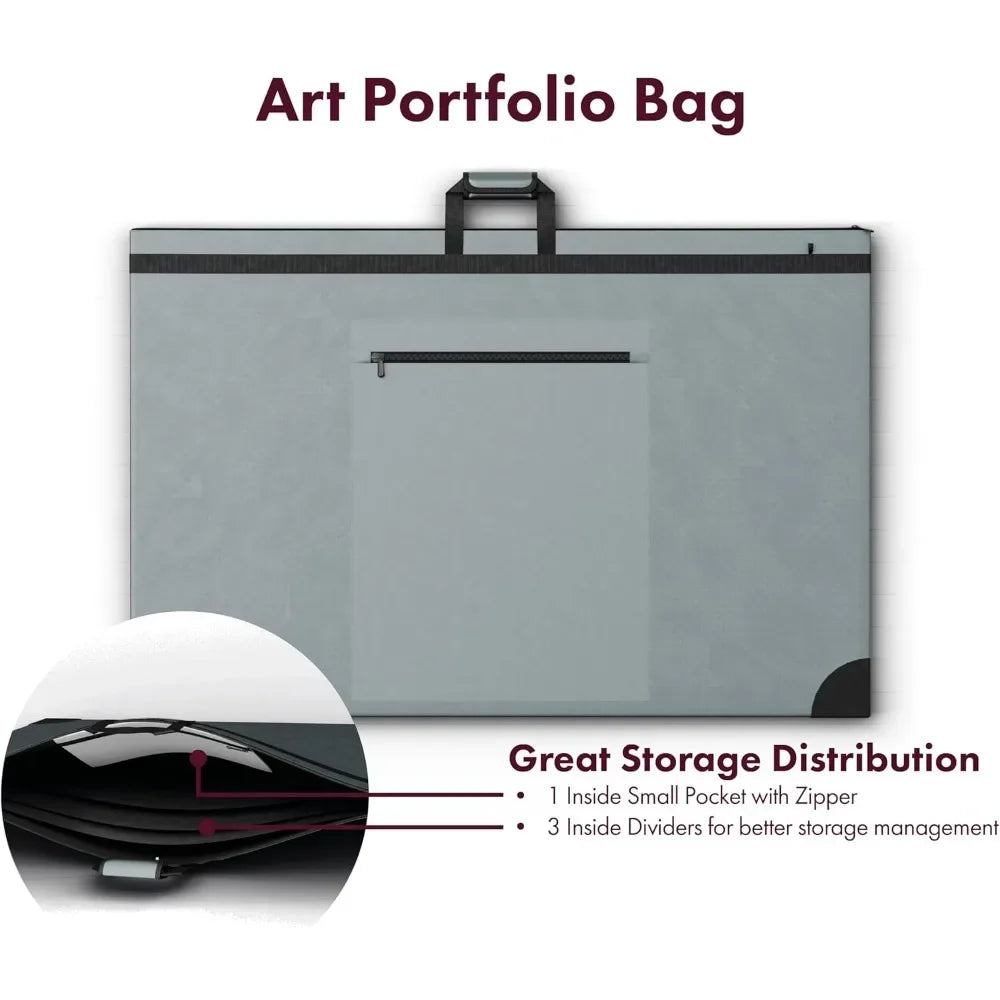 Waterproof Artist Portfolio With Reinforced Corner Guards
