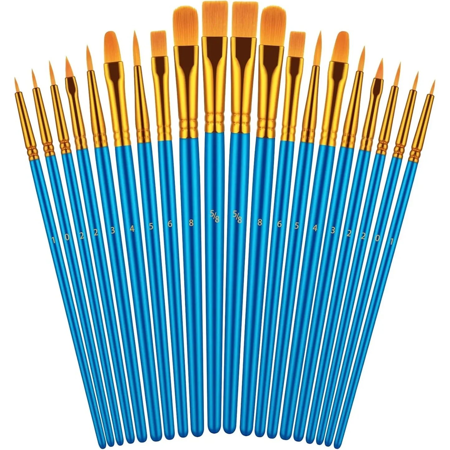 Professional Artist Paint Brush Set Oil Watercolor Acrylic