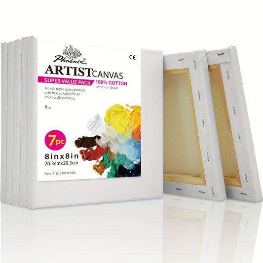 Phoenix Stretched Canvas Value Pack For Oil And Acrylic Art